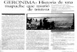 Pellegrini, Geronima - Historia de una mapuche que murió de tristeza, 1982