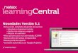 Netex learningCentral | What's New v5.1 [Es]