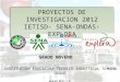 0. proyecto de investigacion 9D 2012