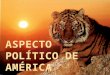 ASPECTO POLÍTICO DE AMÉRICA