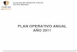 Plan Operativo Anual 2011 Alcaldia de Chacao