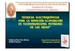 Técnicas Electroquímicas para la remoción-eliminación de microorganismos 2011