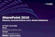 Maraton SharePoint 2010, nuevas características para desarrolladores