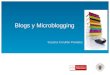 Blogs y Microblogging