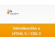 Introducción a HTML5 y CSS3