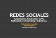 Conferencia Uso Profesional de las Redes Sociales para el Marketing y los Negocios