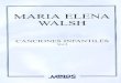 MARIA ELENA WALSH - Partituras de Canciones Infantiles - [Voz y Piano] (Por Gabolio)