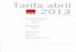 Tarifa Texsa Abril 2013 01