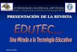 Presentación Revista Edutec 