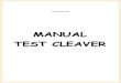 Test Cleaver (Manual)
