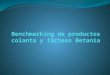 Benchmarking de productos colanta y lacteos betania