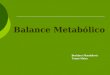 Balance Metabolico