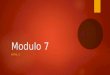 Modulo 7, Introduccion a HTML 5