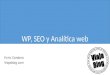 Wordpress, SEO y analítica web - Enric Cardona
