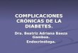 Complicaciones crónicas de la diabetes