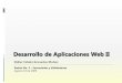 Desarrollo de Aplicaciones Web II - Sesión 03 - Formularios y Validaciones