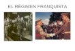El régimen franquista