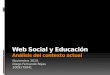 Web social y educación