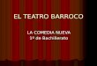 El Teatro Barroco 1ºBach