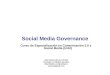 Social Media Governance