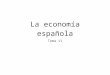 La economía española