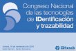 Opciones de patrocinio: Congreso Nacional de las Tecnologías de Identificación y Trazabilidad