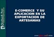 Exportación de artesanias Peruanas utilizando el e-commerce