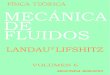 Curso de fisica teorica - landau y lifshitz - Vol. 6 Mecanica de fluidos
