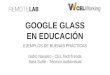 Google Glass en Educación