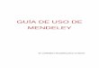 Guia de uso de Mendeley. Actualización abril 2012