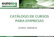 Catálogo de Cursos Eurolog Formación