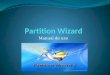 Manual del Partition wizard