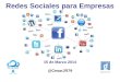 Redes sociales para empresas (Cloud49)