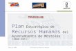 Presentación del Plan Estratégico de Recursos Humanos