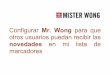 Mr Wong. Configurando RSS