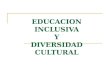Educacion inclusiva y diversidad