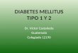 Diabetes Mellitus tipo 1 y 2