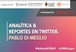 Anal­tica y Reportes para Twitter