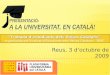 Presentació a la trobada d'estudiants dels Països Catalans