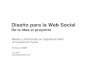 Diseño para la Web Social - de la idea al proyecto
