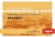Programa Municipals Esquerra Rubí 2011