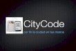 City code características, ventajas, beneficios y reflexiones