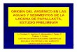 Contaminacion por arsenico en ecuador- INVESTIGACION BIBLIOGRAFICA