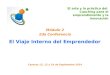 2da conferencia el viaje interno del emprendedor  día 1 introducción al fenómeno del emprendimiento