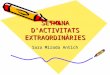 Setmana d’Activitats Extraordinàries