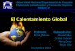 UNEG - DIPLOMADO - MODULO IV - CALENTAMIENTO GLOBAL
