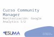 Analytics - Esuma Community Manager