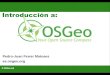 Presentación de OSGeo-es en la I BarCamp Valencia