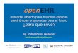 openEHR ¿para qué sirve? HIBA2012