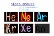 Gases Nobles y Halogenos